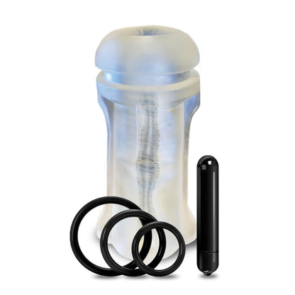 Happy Ending MSTR B8 Bum Rush Vibrating Ass Pack Stroker | Male Vibrator | Global Novelties | Bodyjoys