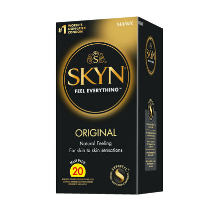 Skyn Latex-Free Condoms Original Natural Feel 20 Pack | Latex-Free Condom | Skyn | Bodyjoys