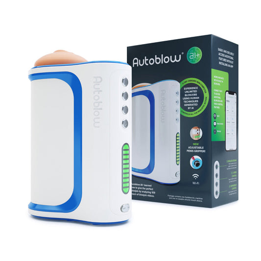 Autoblow A.I. Plus Adjustable Blowjob Machine Masturbator | Male Vibrator | Autoblow | Bodyjoys