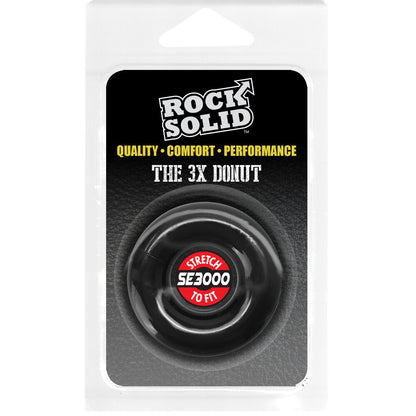 Rock Solid The Donut 3X Cock Ring | Classic Cock Ring | Doc Johnson | Bodyjoys