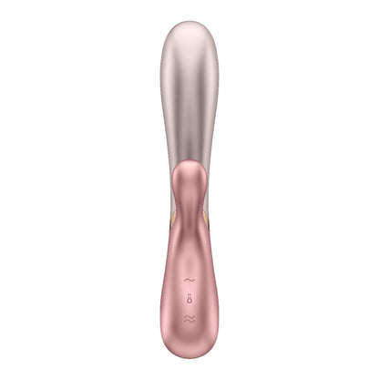 Satisfyer Hot Lover Warming Vibrator App-Enabled Pink | Rabbit Vibrator | Satisfyer | Bodyjoys