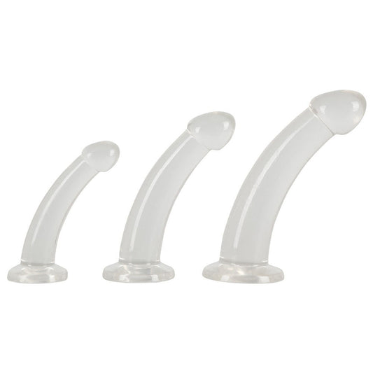 Crystal Clear Anal Training Set 3 Pieces | Butt Plug Set | You2Toys | Bodyjoys