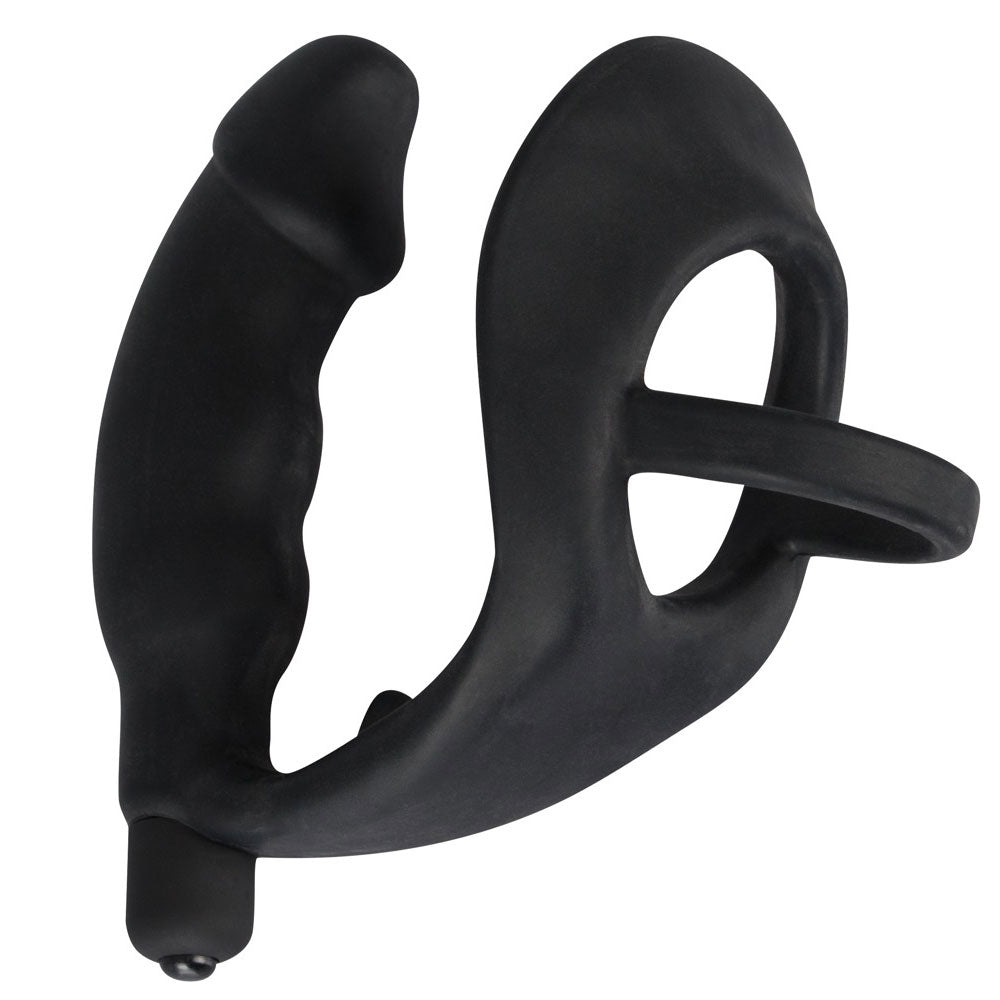 Black Velvets Cock Ring And Vibrating Anal Plug | Anal Cock Ring | You2Toys | Bodyjoys