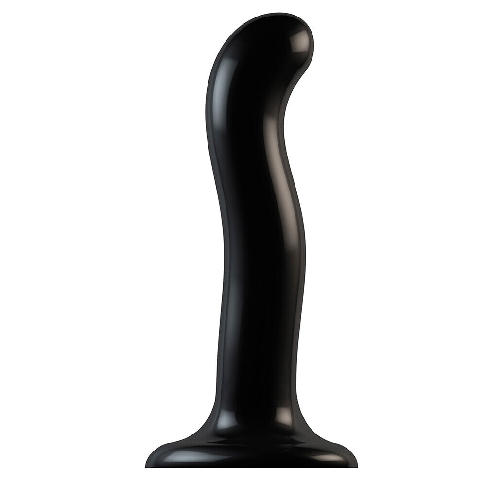 Strap On Me Prostate And G-Spot Curved Dildo XLarge Black | Non-Phallic Dildo | Strap On Me | Bodyjoys