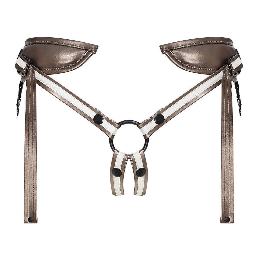 Strap On Me Leatherette Desirous Harness One Size | Strap-On Harness | Strap On Me | Bodyjoys