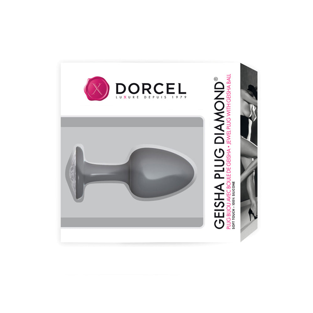 Dorcel Geisha Anal Plug Diamond Medium | Jewelled Butt Plug | Dorcel | Bodyjoys