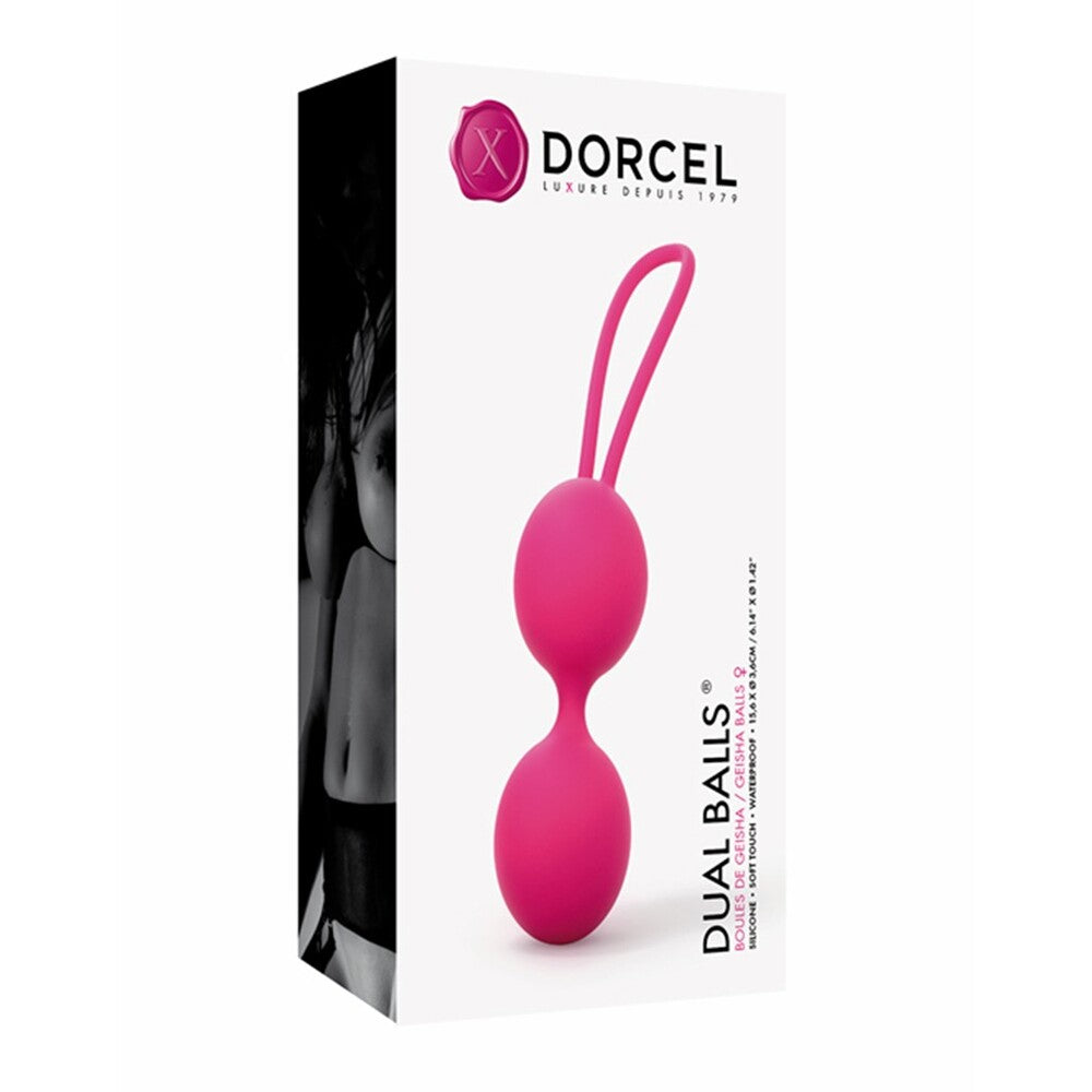Dorcel Soft Touch Geisha Dual Balls Pink | Kegel Exercisers | Dorcel | Bodyjoys