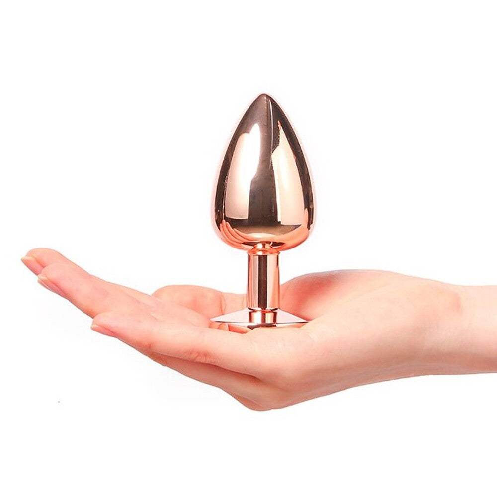 Dorcel Diamond Butt Plug Rose Gold Large | Jewelled Butt Plug | Dorcel | Bodyjoys