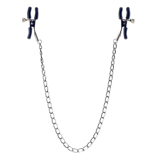 Squeeze And Please Nipple Clamps With Chain | Nipple Clamps | Me You Us | Bodyjoys