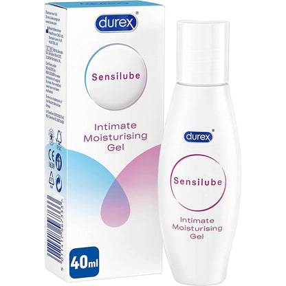 Durex Sensilube Intimate Moisturising Gel 40ml | Water-Based Lube | Durex | Bodyjoys