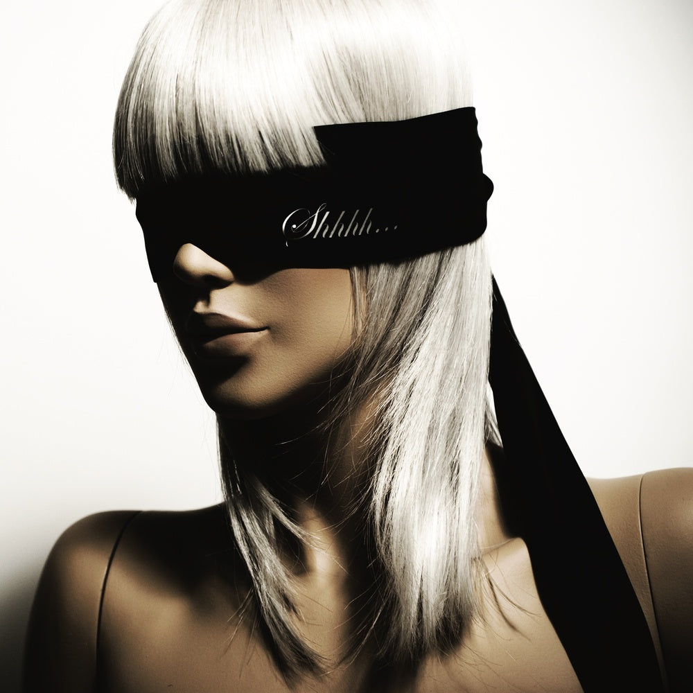Bijoux Indiscrets Shhh Satin Luxury Blindfold | Bondage Blindfold | Bijoux Indiscrets | Bodyjoys