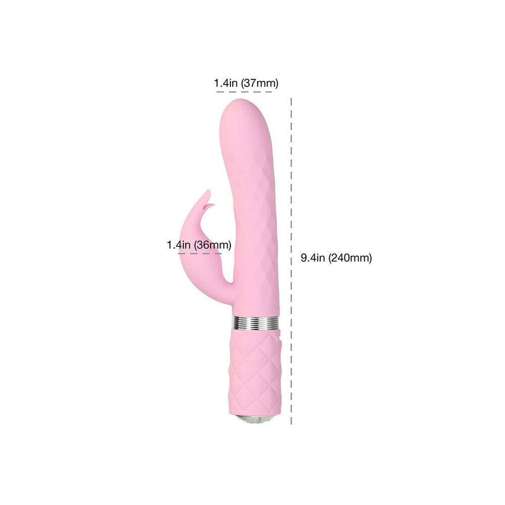 Pillow Talk Lively Rabbit Vibrator Pink | Rabbit Vibrator | BMS | Bodyjoys