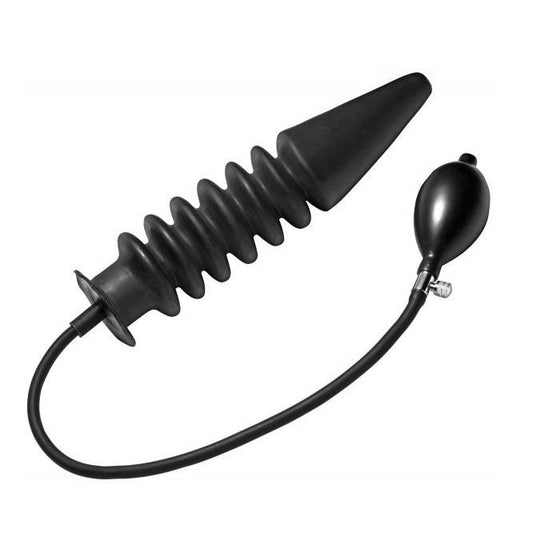Master Series Accordion Inflatable XL Anal Plug | Inflatable Butt Plug | Master Series | Bodyjoys