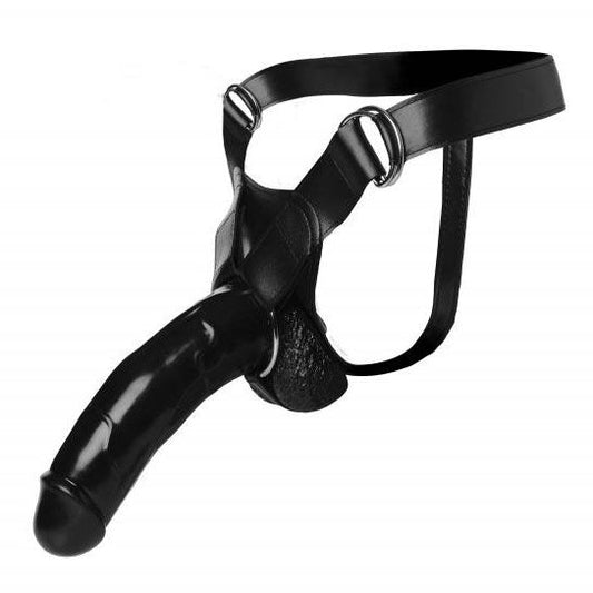 Master Series Infiltrator II Hollow Strap-On With 9 Inch Dildo | Hollow Strap-On | Master Series | Bodyjoys