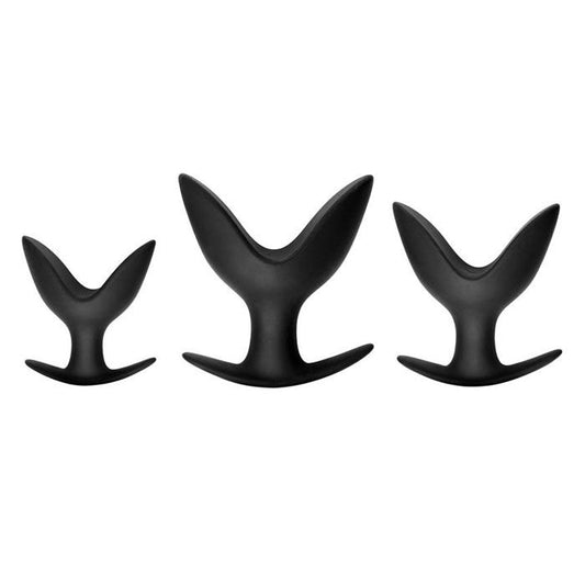 Master Series Ass Anchors Silicone Anal Anchor Set 3 Pieces | Anal Tunnels, Gapers & Stretchers | Master Series | Bodyjoys