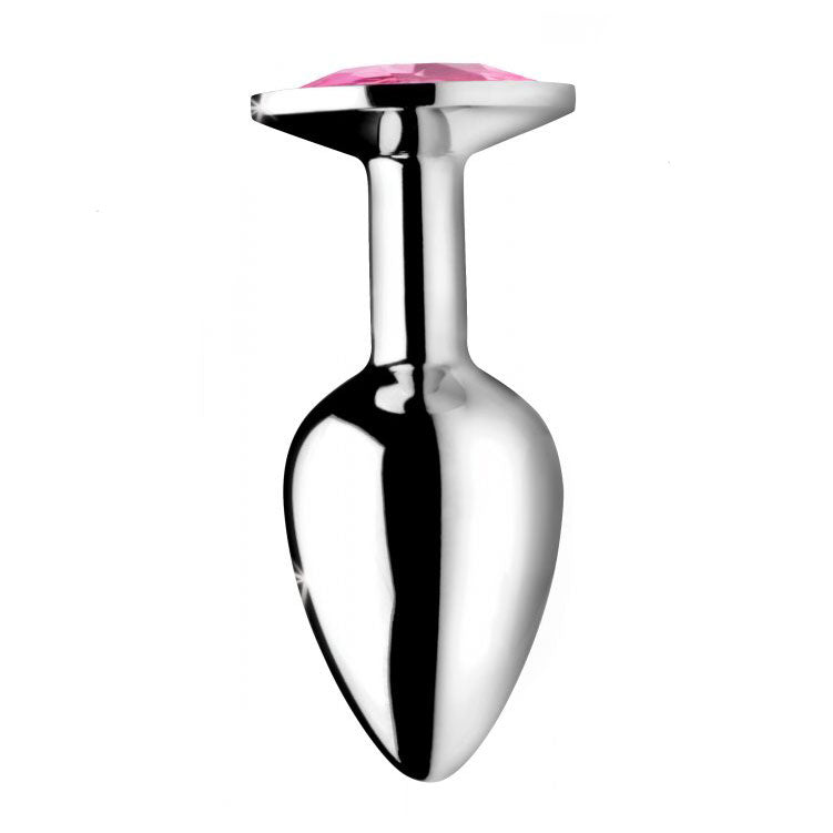 Booty Sparks Pink Gem Anal Plug Medium | Jewelled Butt Plug | XR Brands | Bodyjoys