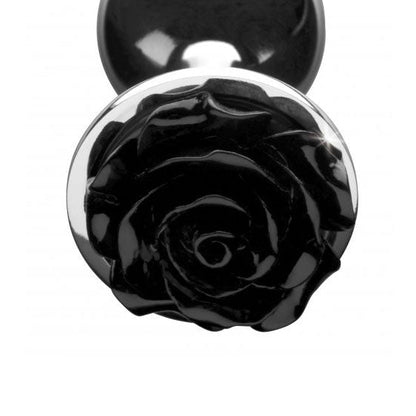 Booty Sparks Black Rose Anal Plug Medium | Jewelled Butt Plug | XR Brands | Bodyjoys