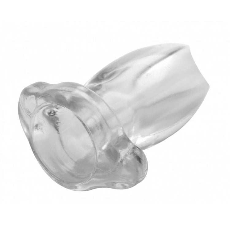 Master Series PeepHole Clear Hollow Anal Plug | Classic Butt Plug | Master Series | Bodyjoys