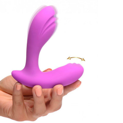 Inmi G-Pearl 10X G-Spot Stimulator With Moving Beads Purple | G-Spot Vibrator | XR Brands | Bodyjoys