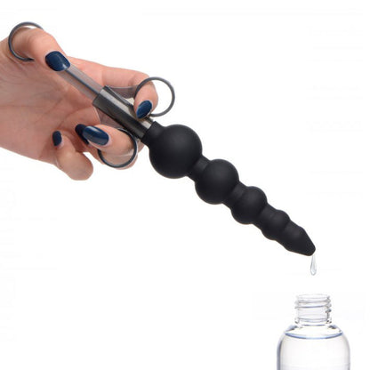 Master Series Graduated Beads Silicone Lube Launcher | Lubricant Applicator | Master Series | Bodyjoys
