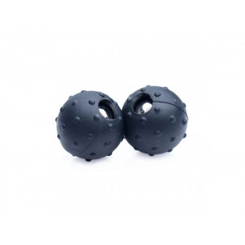Master Series Dragons Orbs Nubbed Silicone Magnetic Balls | Nipple Clamps | Master Series | Bodyjoys