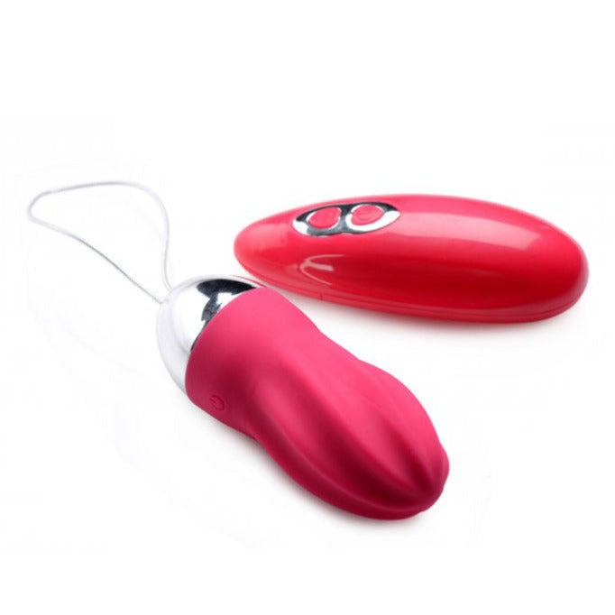 36X Swirled Vibrating Remote Control Egg | Love Egg Vibrator | XR Brands | Bodyjoys