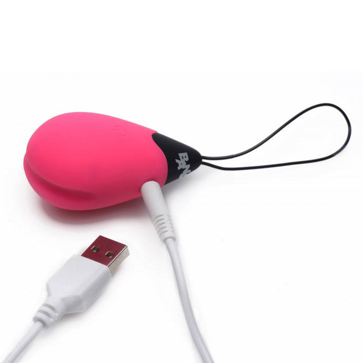 10X Silicone Vibrating Egg Pink | Love Egg Vibrator | XR Brands | Bodyjoys