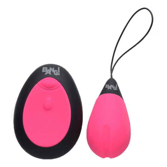 10X Silicone Vibrating Egg Pink | Love Egg Vibrator | XR Brands | Bodyjoys
