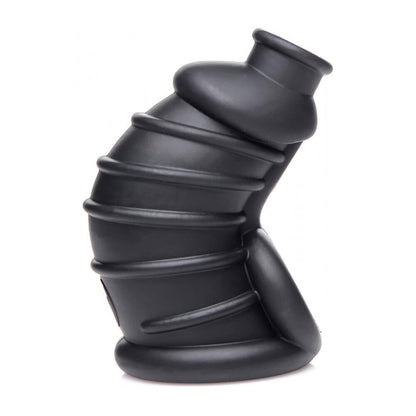 Master Series Dark Chamber Silicone Chastity Cage | Chastity Cage | Master Series | Bodyjoys