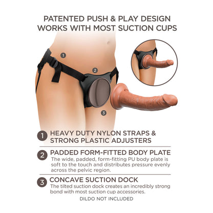 King Cock Elite Comfy Body Dock Strap-On Harness | Strap-On Harness | Pipedream | Bodyjoys