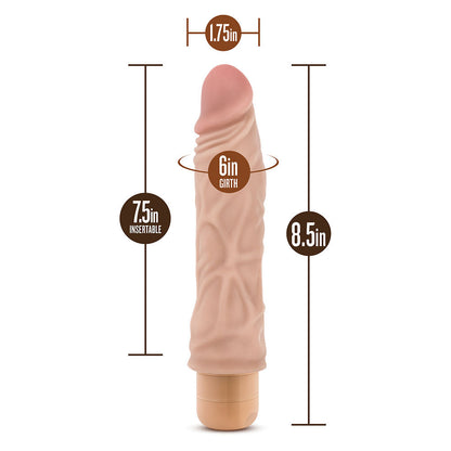 Dr. Skin Cock Vibe 10 Vibrating 8.5 Inch Dildo | Dildo Vibrator | Blush Novelties | Bodyjoys