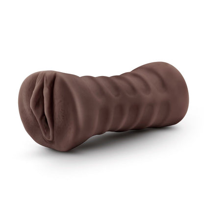 Hot Chocolate Brianna Vibrating Vagina Masturbator | Male Vibrator | Blush Novelties | Bodyjoys