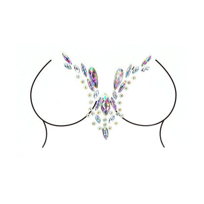 Le Desir Dazzling Deep-V Cleavage Bling Sticker | Sexy Accessories | Shots Toys | Bodyjoys