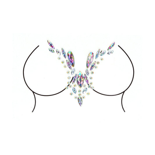 Le Desir Dazzling Deep-V Cleavage Bling Sticker | Sexy Accessories | Shots Toys | Bodyjoys