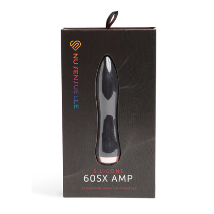 Nu Sensuelle Silicone 60SX AMP Bullet Black | Bullet Vibrator | Nu Sensuelle | Bodyjoys