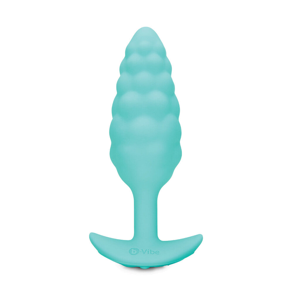 B-Vibe Bump Textured Vibrating Butt Plug Green | Vibrating Butt Plug | B-Vibe | Bodyjoys