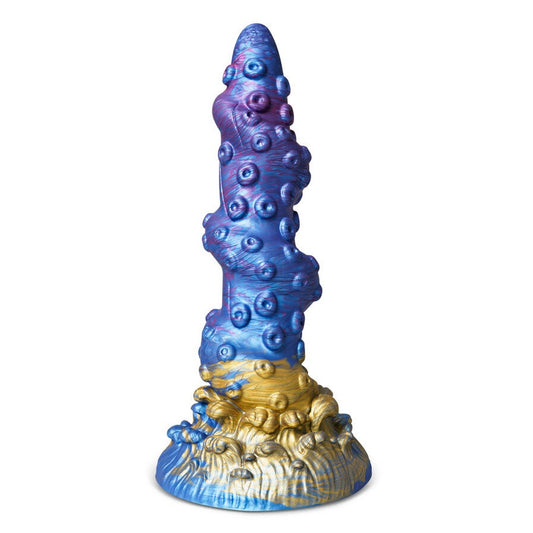 Alien Rippled Tentacle Silicone Dildo With Suction Cup | Fantasy Dildo | Various brands | Bodyjoys