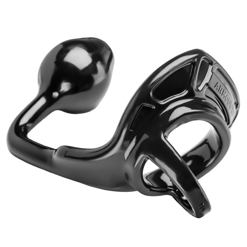 Perfect Fit Armour Tug Lock Black Medium | Anal Cock Ring | Perfect Fit | Bodyjoys