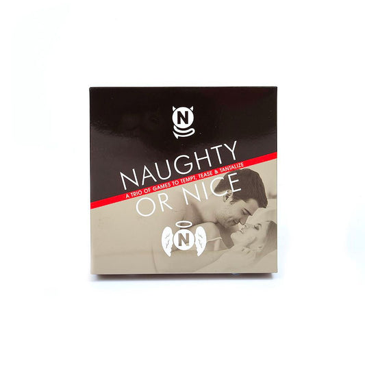 Naughty Or Nice A Trio Of Games To Tempt, Tease And Tantalize | Erotic Game | Creative Conceptions | Bodyjoys