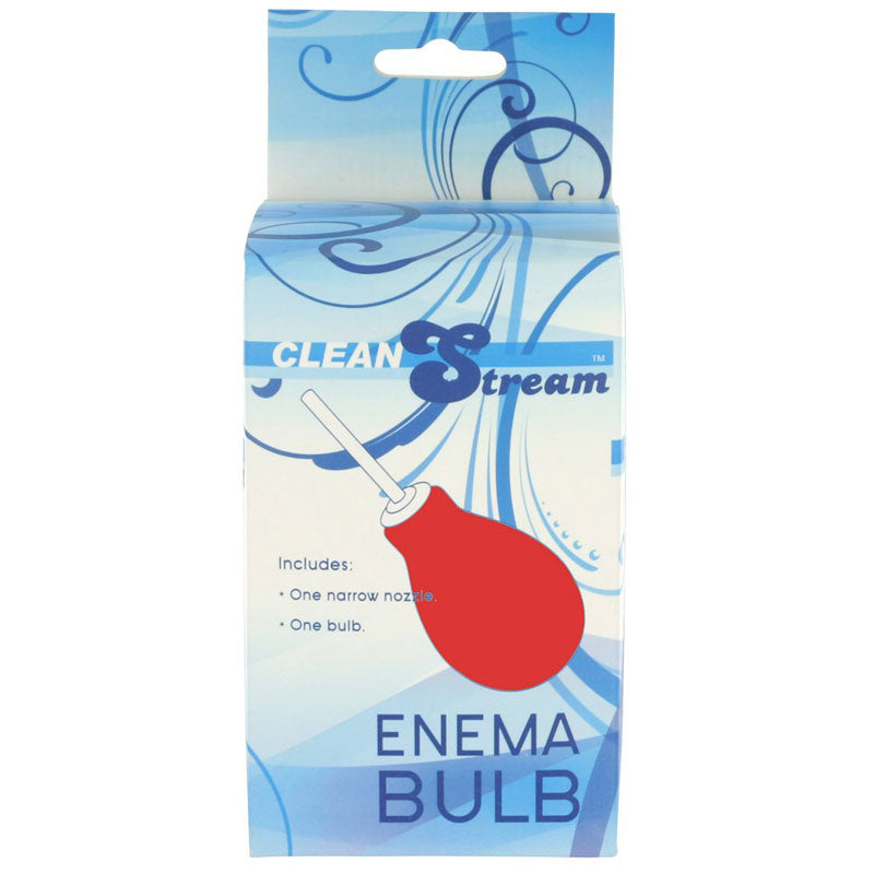 CleanStream Enema Bulb Red | Anal Douche | CleanStream | Bodyjoys