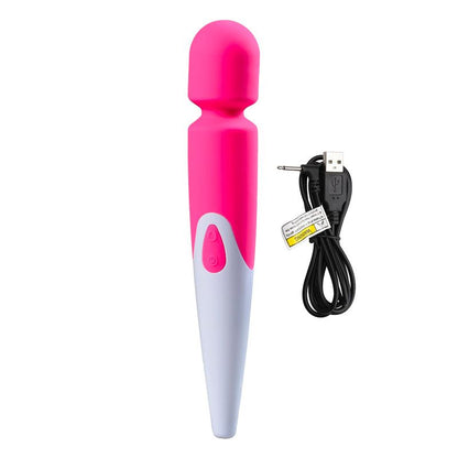 iWand 10-Speed Waterproof Rechargeable Wand Pink | Massage Wand Vibrator | Various brands | Bodyjoys