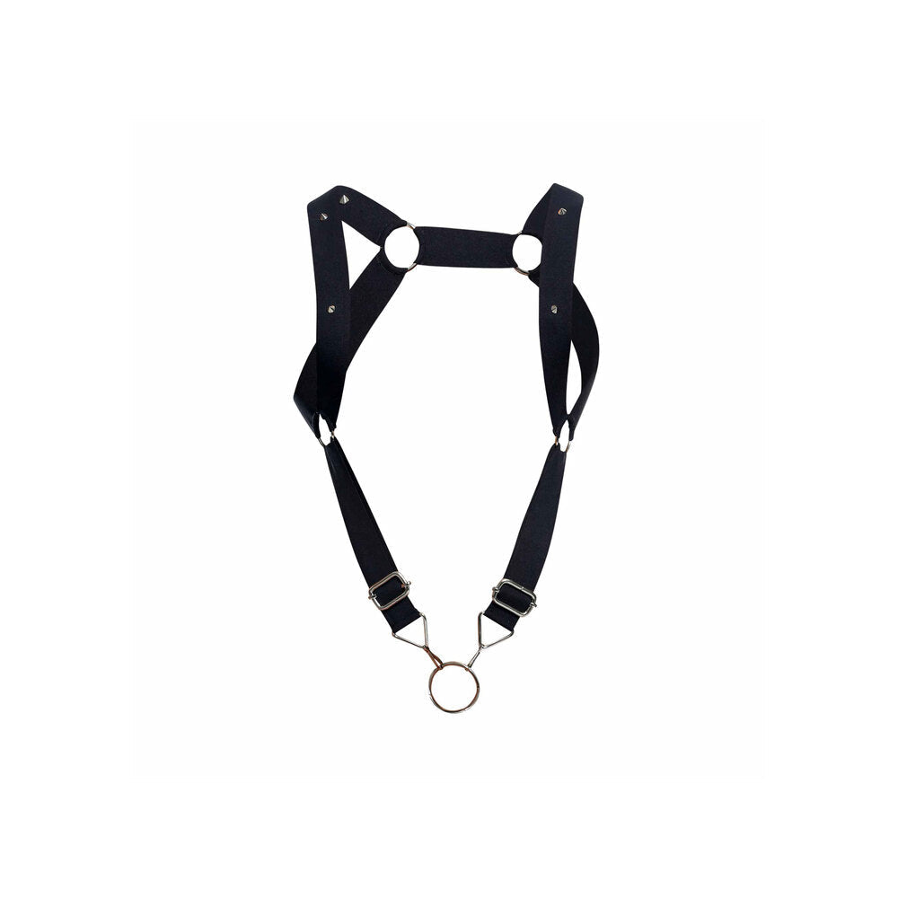 Male Basics Dngeon Straight Back Harness With Cock Ring | Male Fetish Wear | Male Basics | Bodyjoys