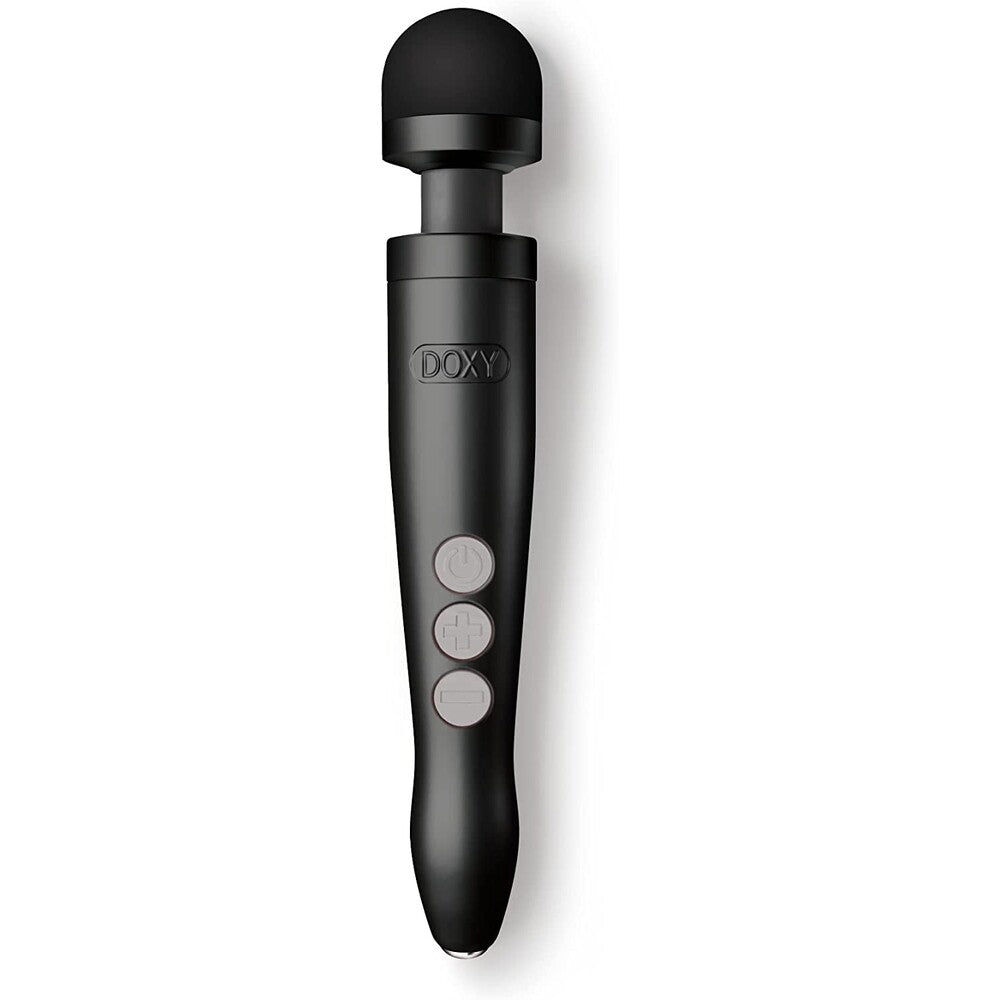 Doxy Die Cast 3R Rechargeable Wand Matte Black | Massage Wand Vibrator | Doxy | Bodyjoys