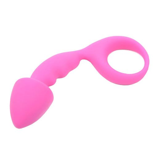 Silicone Curved Comfort Butt Plug Pink | Classic Butt Plug | Various brands | Bodyjoys