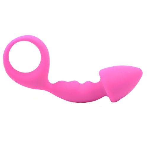 Silicone Curved Comfort Butt Plug Pink | Classic Butt Plug | Various brands | Bodyjoys