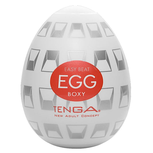 Tenga Boxy Egg Masturbator | Male Masturbator | Tenga | Bodyjoys