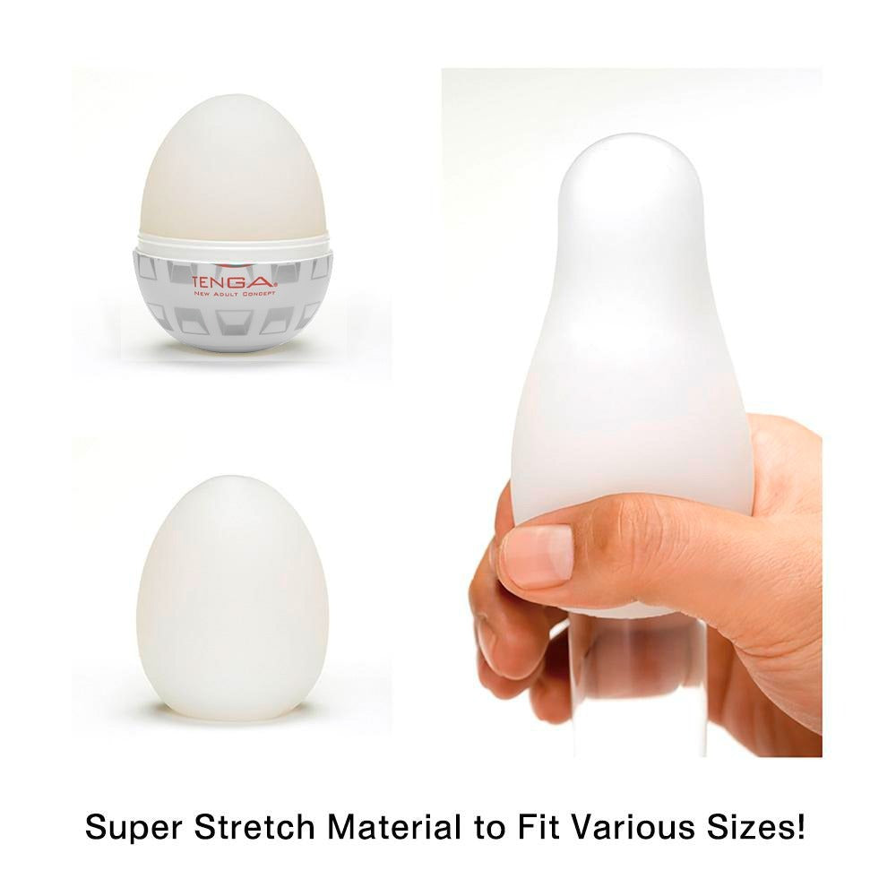 Tenga Boxy Egg Masturbator | Male Masturbator | Tenga | Bodyjoys