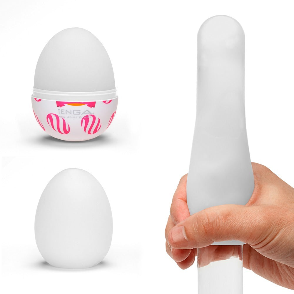 Tenga Curl Egg Masturbator | Male Masturbator | Tenga | Bodyjoys