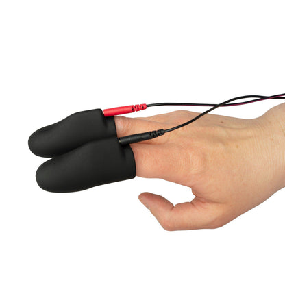 ElectraStim Silicone Noir Explorer Electro Finger Sleeves | Clitoral Vibrator | ElectraStim | Bodyjoys