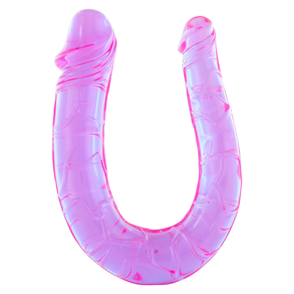 Double Mini Twin Head Jelly Penis Dildo | Double-Ended Dildo | Seven Creations | Bodyjoys